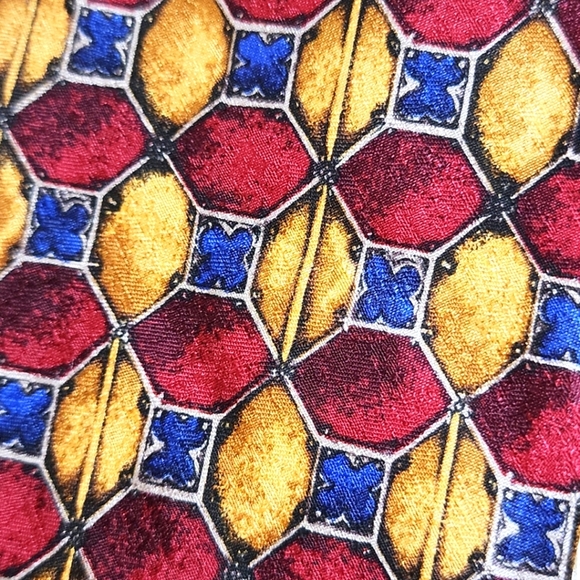 ERMENEGILDO ZEGNA Exclusive Design 100% Silk Tie - Picture 1 of 6